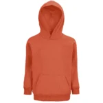 Bluza z kapturem z bawełny organicznej personalizowana haftem 3D - dla Dzieci