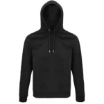 Bluza z kapturem z bawełny organicznej personalizowana haftem 3D