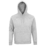 Bluza z kapturem z bawełny organicznej personalizowana haftem 3D