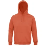 Bluza z kapturem z bawełny organicznej personalizowana haftem 3D