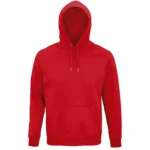 Bluza z kapturem z bawełny organicznej personalizowana haftem 3D