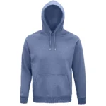 Bluza z kapturem z bawełny organicznej personalizowana haftem 3D