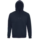 Bluza z kapturem z bawełny organicznej personalizowana haftem 3D