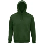 Bluza z kapturem z bawełny organicznej personalizowana haftem 3D