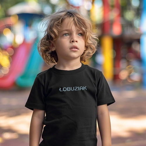 Dziecko w koszulce Haft 3D t-shirt personalizowany